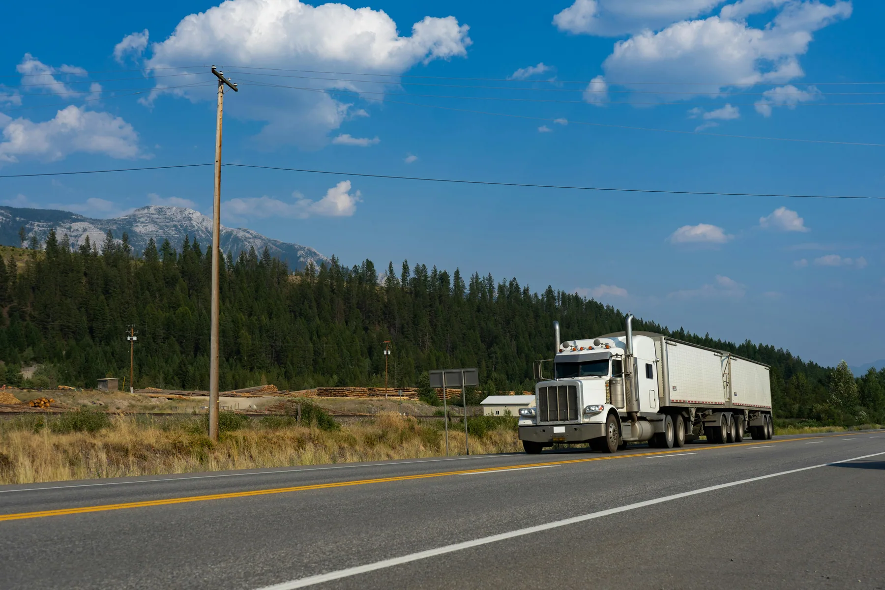 Transport und Lieferung eines Moduls